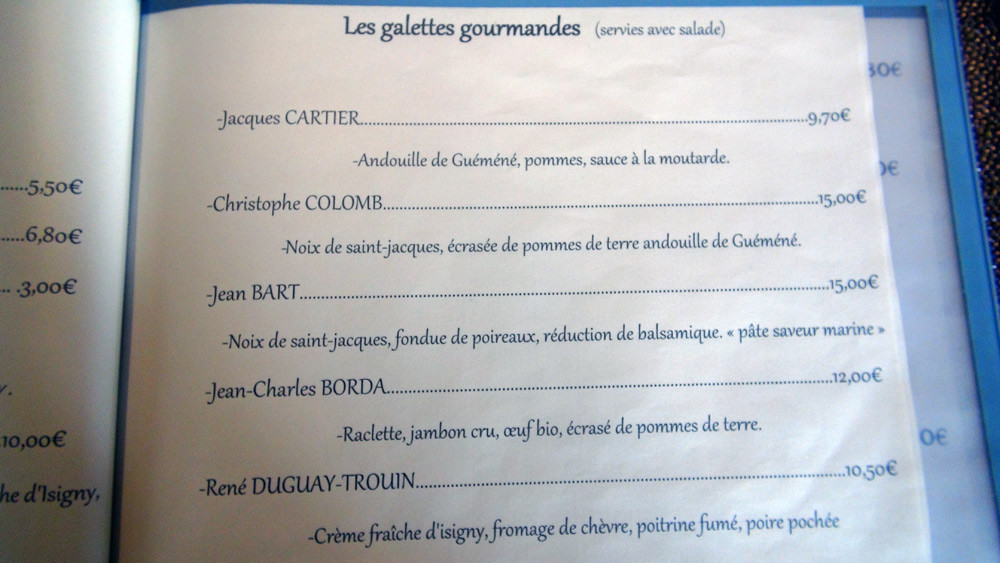 Les "galettes" gourmandes