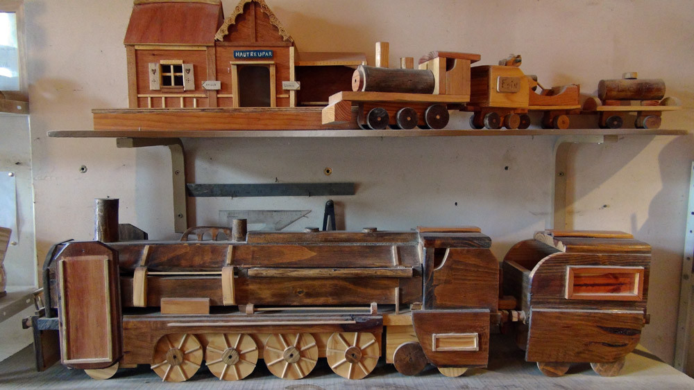 Les produits en bois en vente
