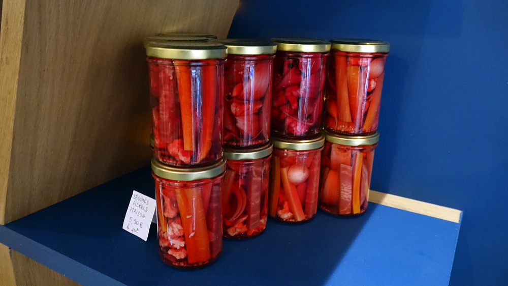 Légumes pickles maison