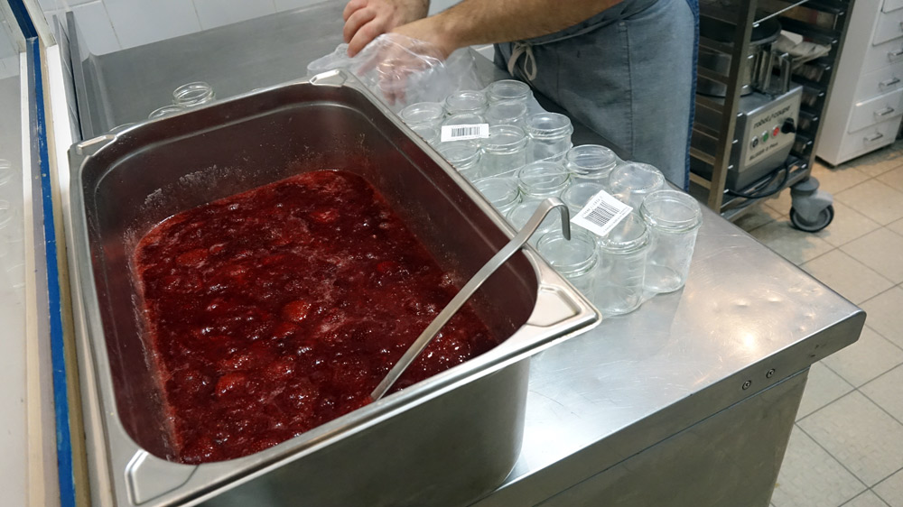 Confiture de fraises