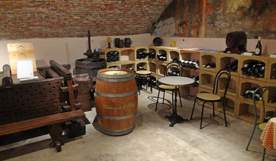 Le caveau de dégustation