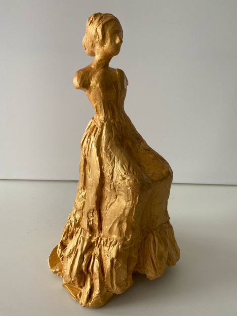 Golden dress