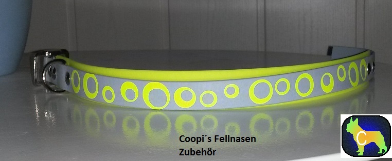 Biothane Hundehalsband mit Plotterfolie Namen Druck, Hundehalsband mit Druck, Hundehalsband mit Namen, bedrucktes Hundehalsband, biothane Hundehalsband, Halsband bedruckt