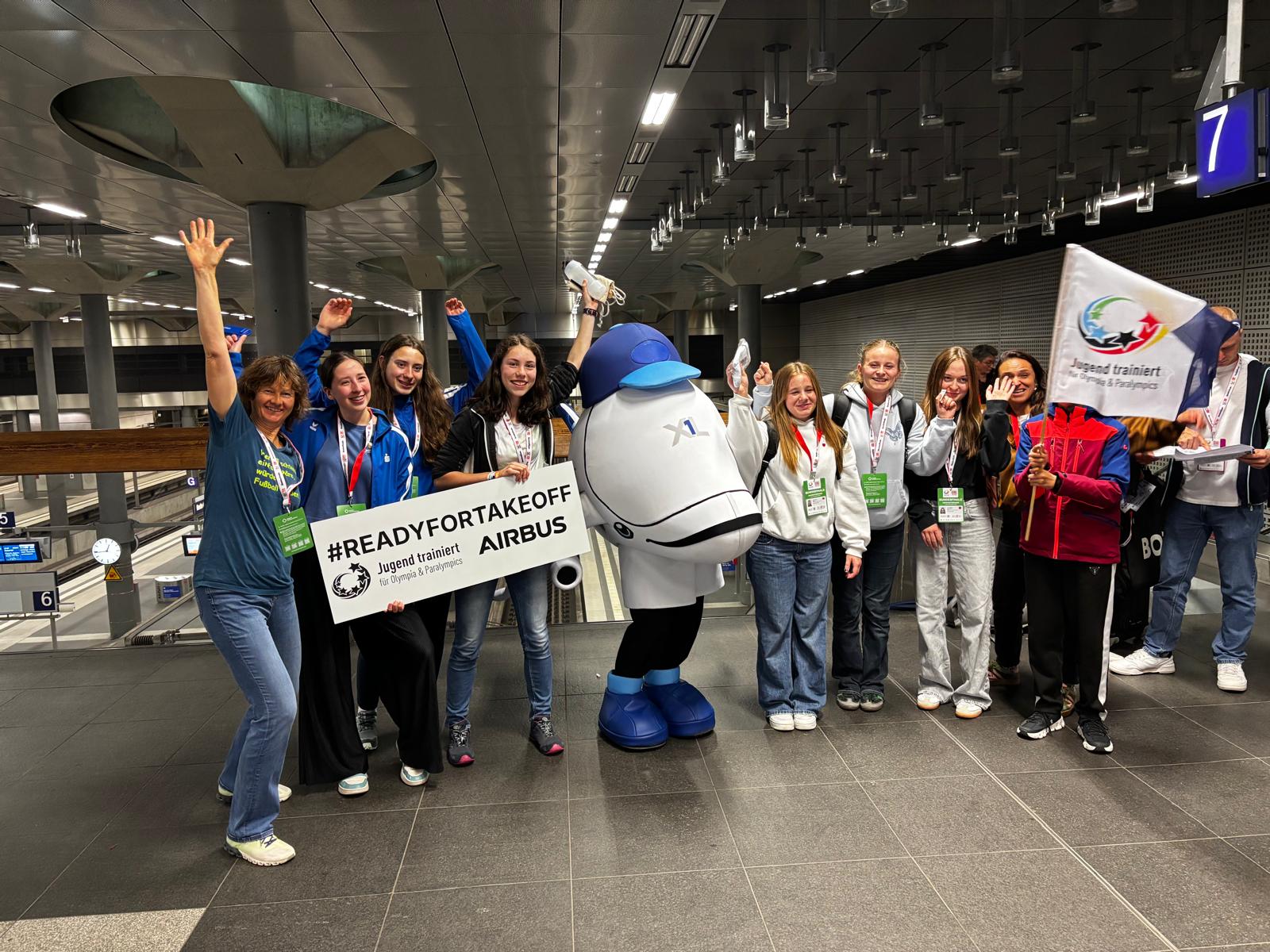Tischtennismädels wieder in Berlin