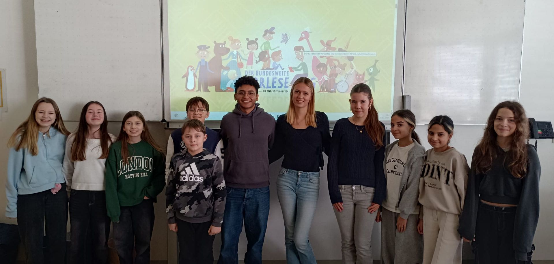 Vorlesetag in der Deutschklasse