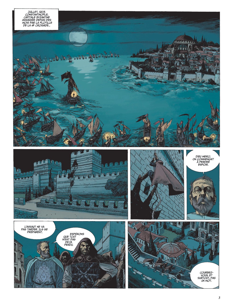 LE DERNIER TEMPLIER – L'ŒUVRE DU DÉMON. Tome 5. © DARGAUD