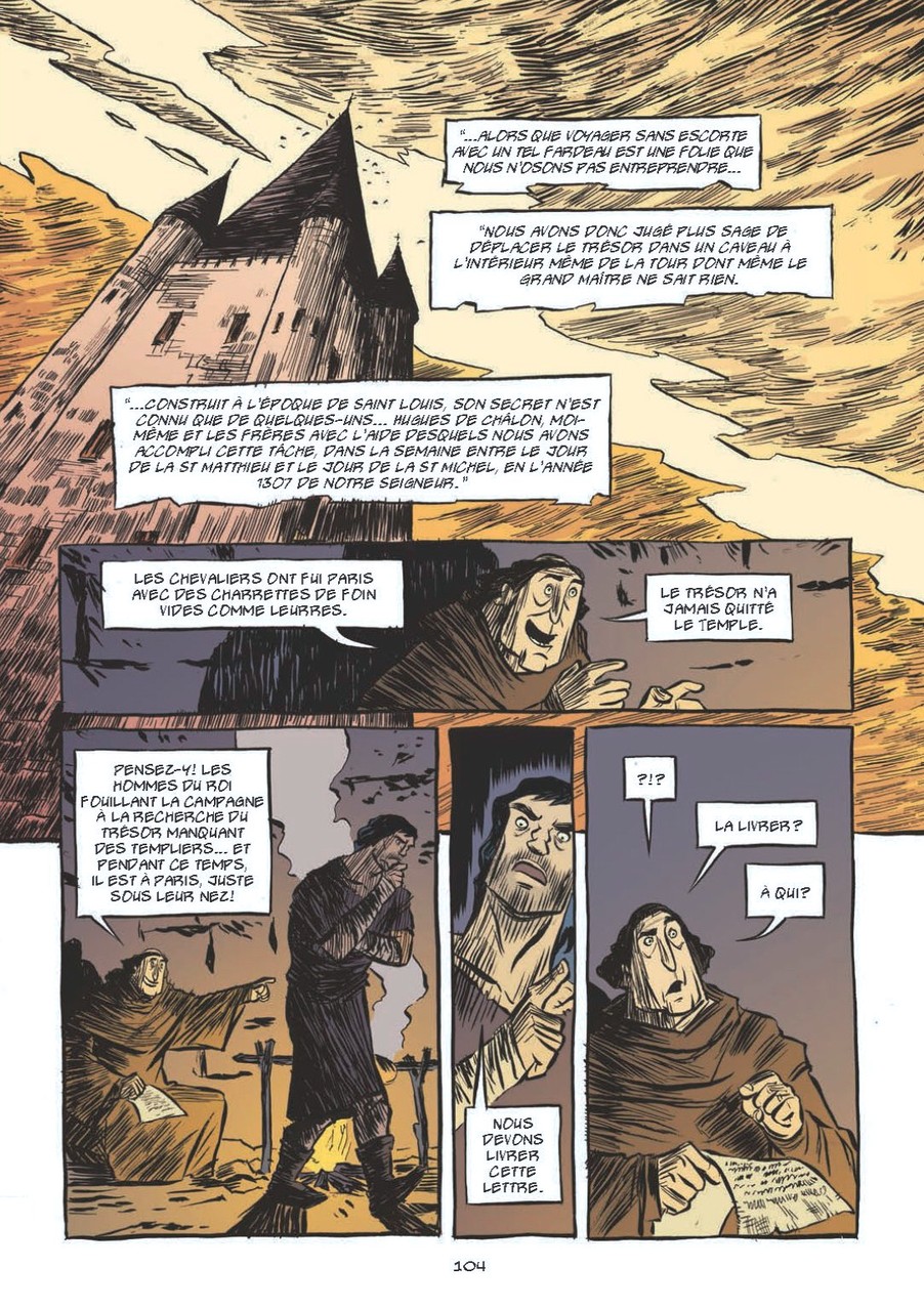 TEMPLIERS, LA CHUTE. Tome 1 © AKILEOS