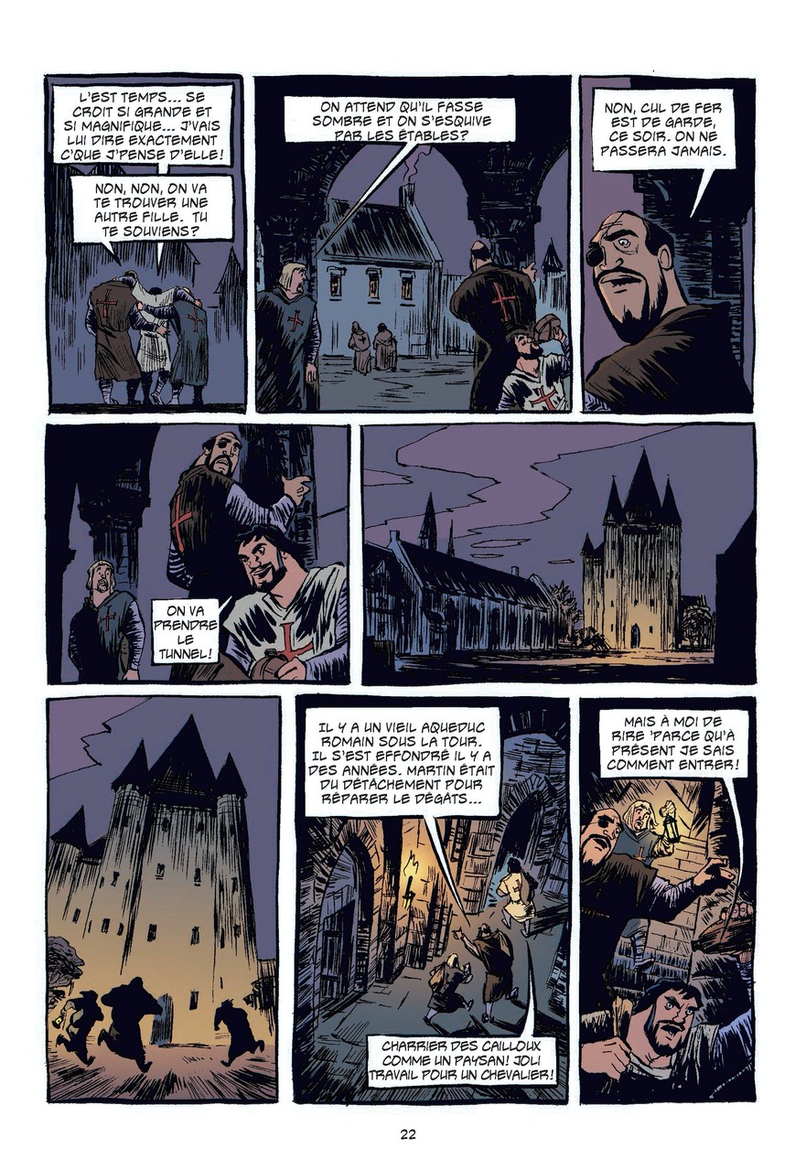 TEMPLIERS, LA CHUTE. Tome 1 © AKILEOS