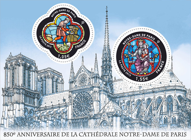 Bloc deux timbres