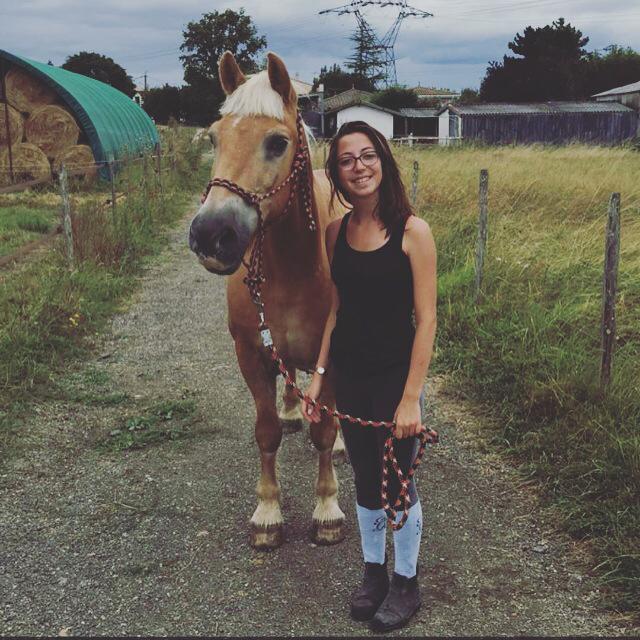 Photo d'Océane Raveleau, son adoptante