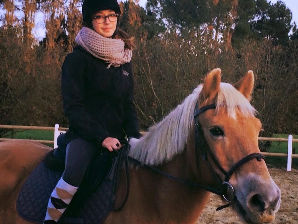 Photo d'Océane Raveleau, son adoptante