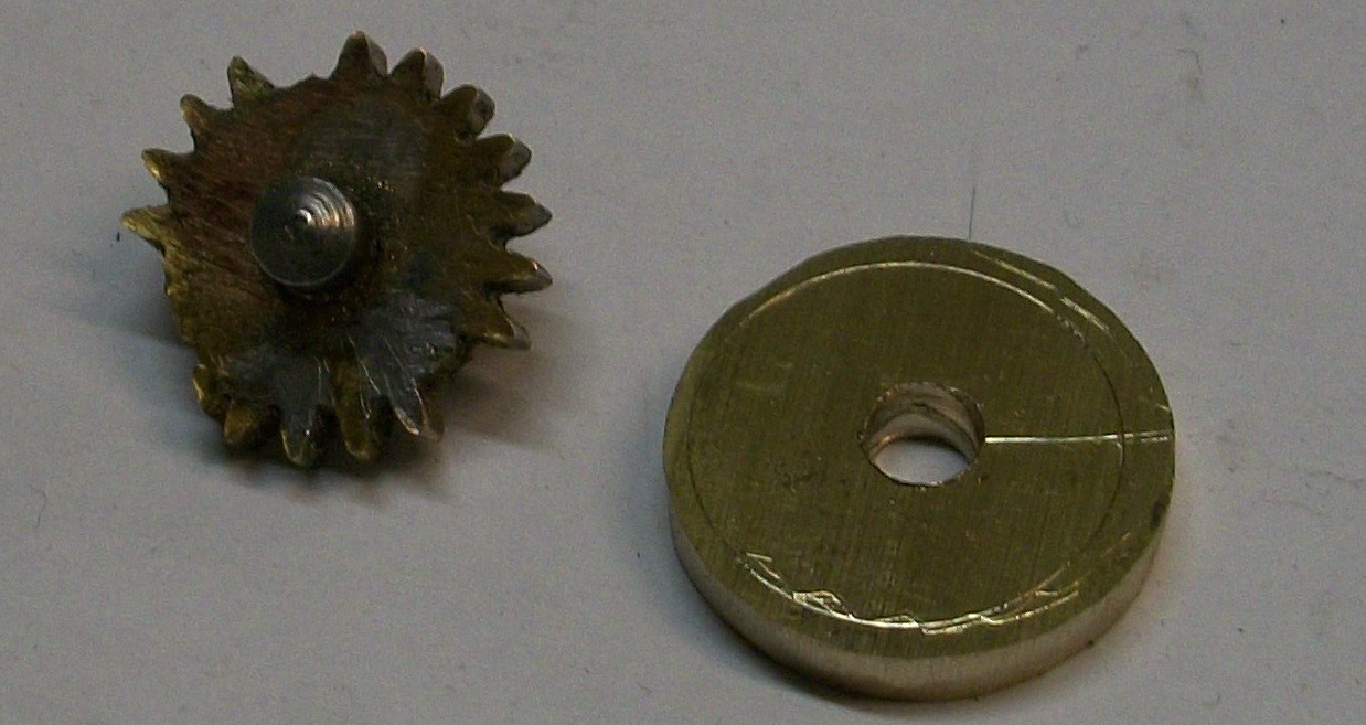 Realizzazione ruota intermedia di carica