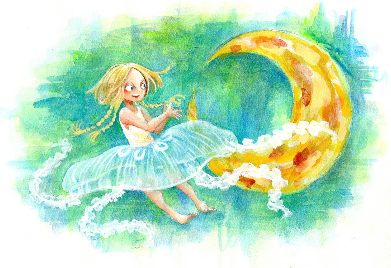 水彩 アクリル絵の具 Tukioibito ページ