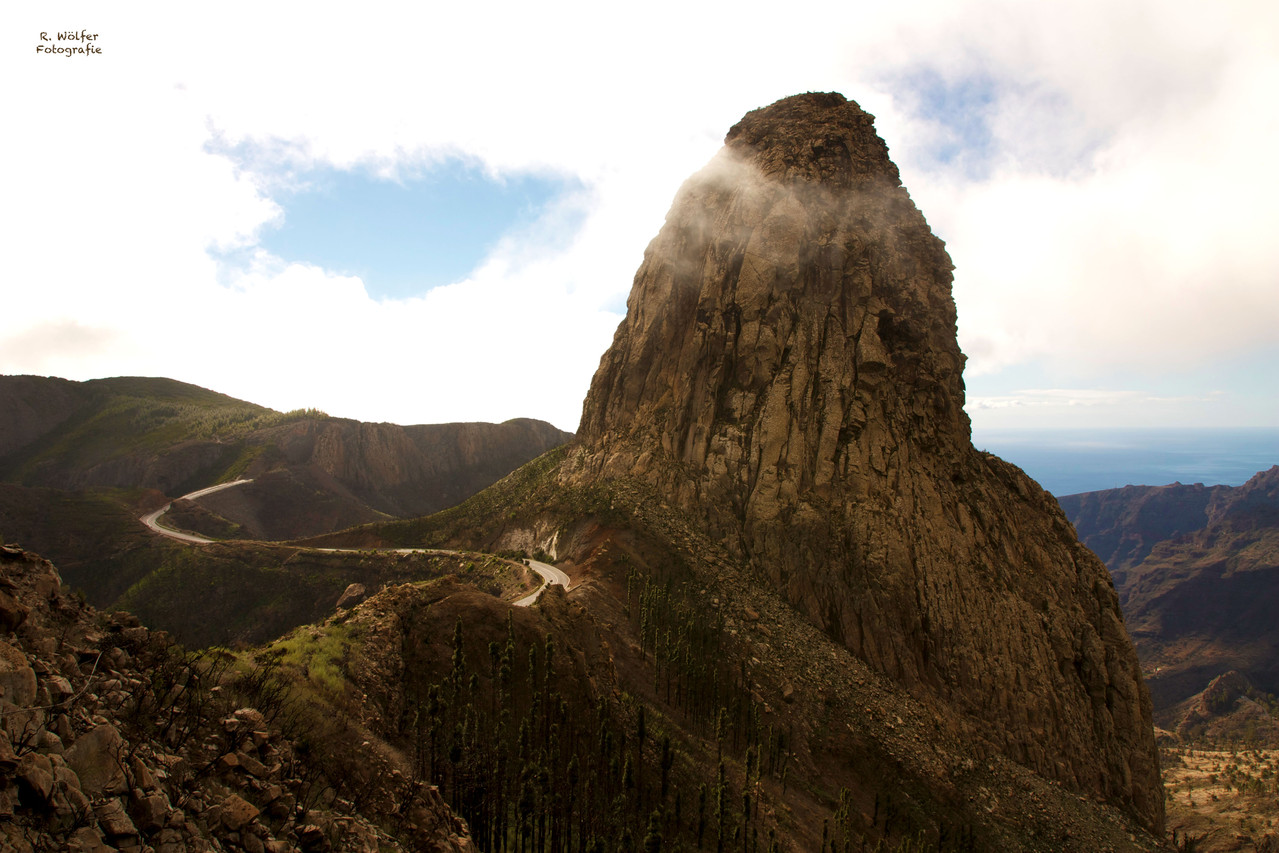 Der „Roque de Agando“ (1251 m NN) La Gomera (Kanarische Inseln) 2013