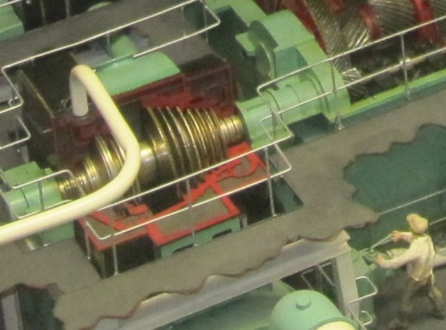 Vapore: turbina.