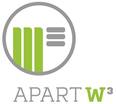 Logo Partnerhotel APART W³ – offizielles Partnerhotel der Schmerzgalerie Bad Oeynhausen
