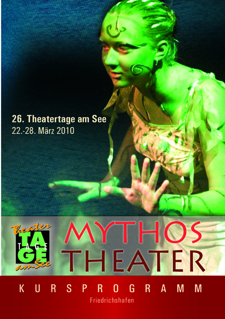 Theatertage Plakat von Christine Winghardt Friedrichshafen