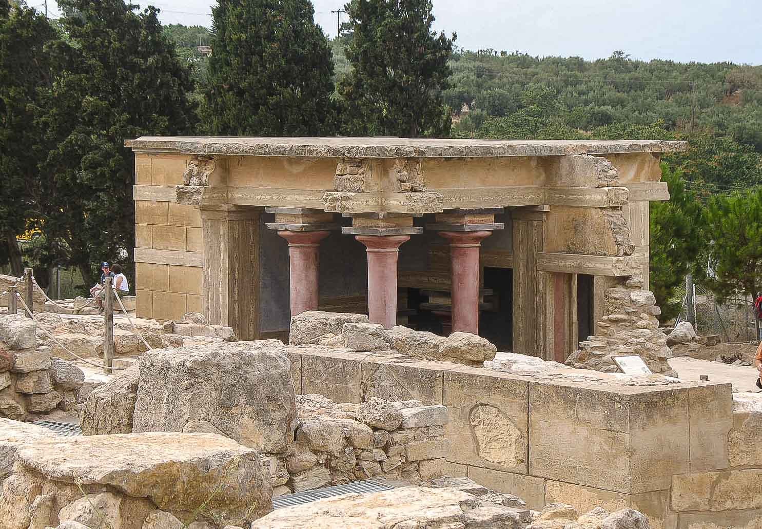 Crète - Palais de Knossos 