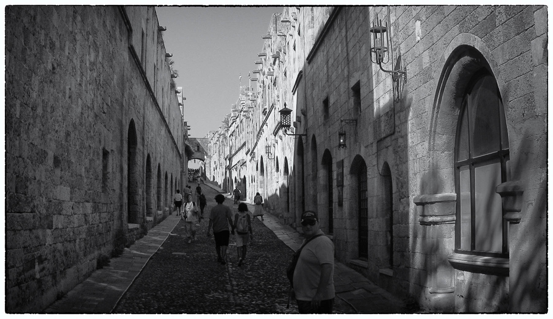 Rhodes - rue des chevaliers