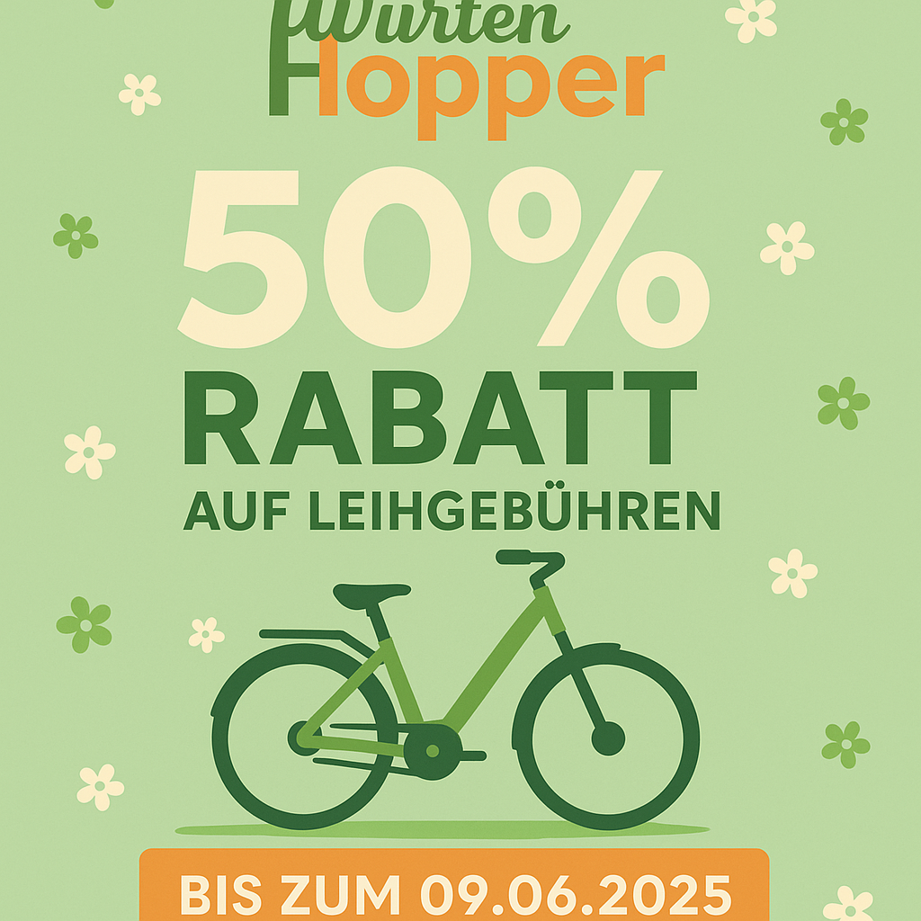 -50% Aktion bis 09.06.2025