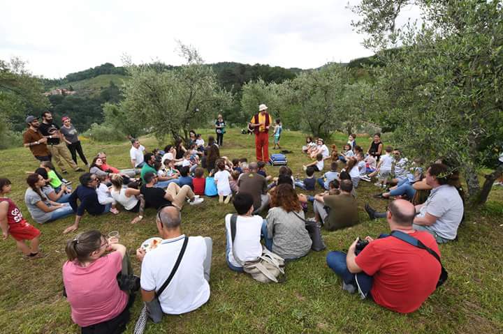 Festa in campagna con mago fabiccio