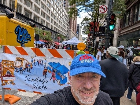 : ‘Sundays on State’ and ‘Taste of Chicago’ hosted PSC Ball Cap and Julian F