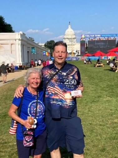 PSC Charge Block attended the FIFA World Cup, Great American State Fair! Ted & Paula R tagged along 