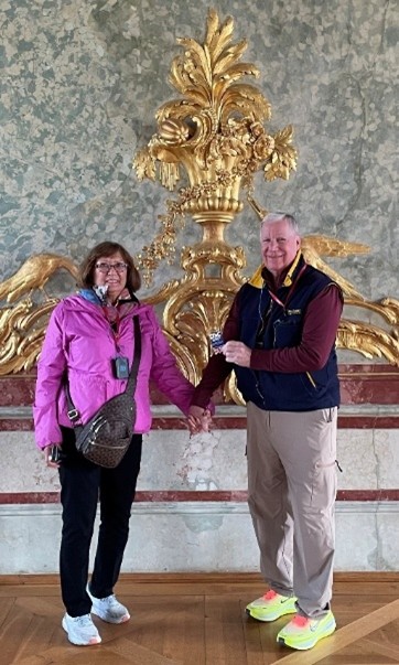 PSC Business Card is at Rundale Palace in Latvia with Juan A and Scott S