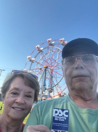PSC Business Card spent the 4th of July at the Schuyler County Fair In Rushville, Illinois with Wally and Jackie Dudek