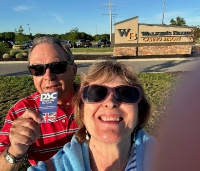 PSC Business Card plus Al and Cindy S gambled away their life savings at Walker’s Bluff Casino in Carterville, IL 