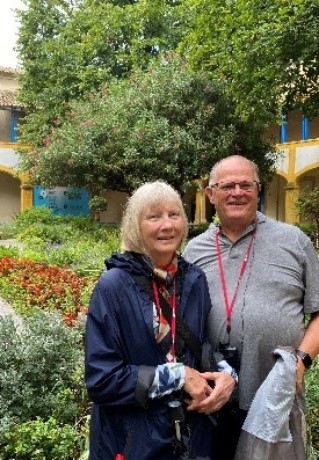 PSC Card is with Ken and Dar M. in Monet’s Garden, Arles, France