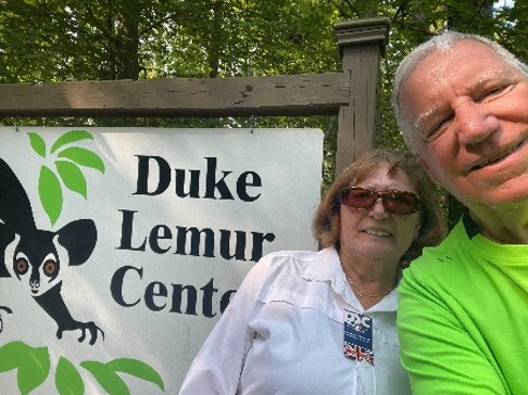 PSC Business Card toured Duke Lemur Center in Durham, NC with Juan’s A and Scott S