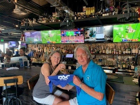 PSC Bandana made an appearance at Pitch Sports Bar, Honolulu with Sheri T & Dave F