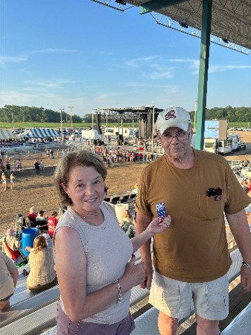 PSC Business Card joins Jackie and Wally D at the Schuyler County Fair