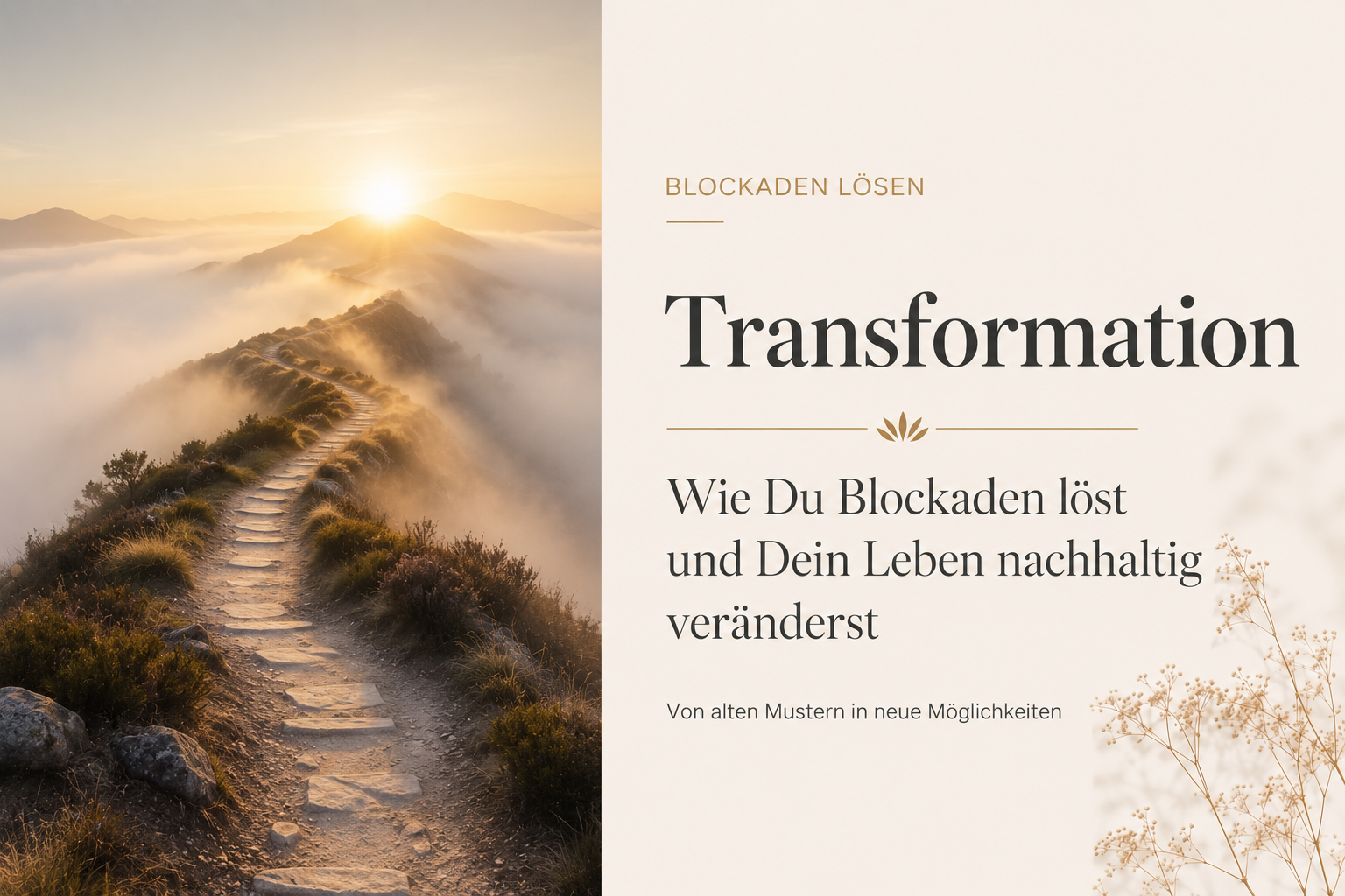 Transformation – Wie Du Blockaden löst und Dein Leben nachhaltig veränderst