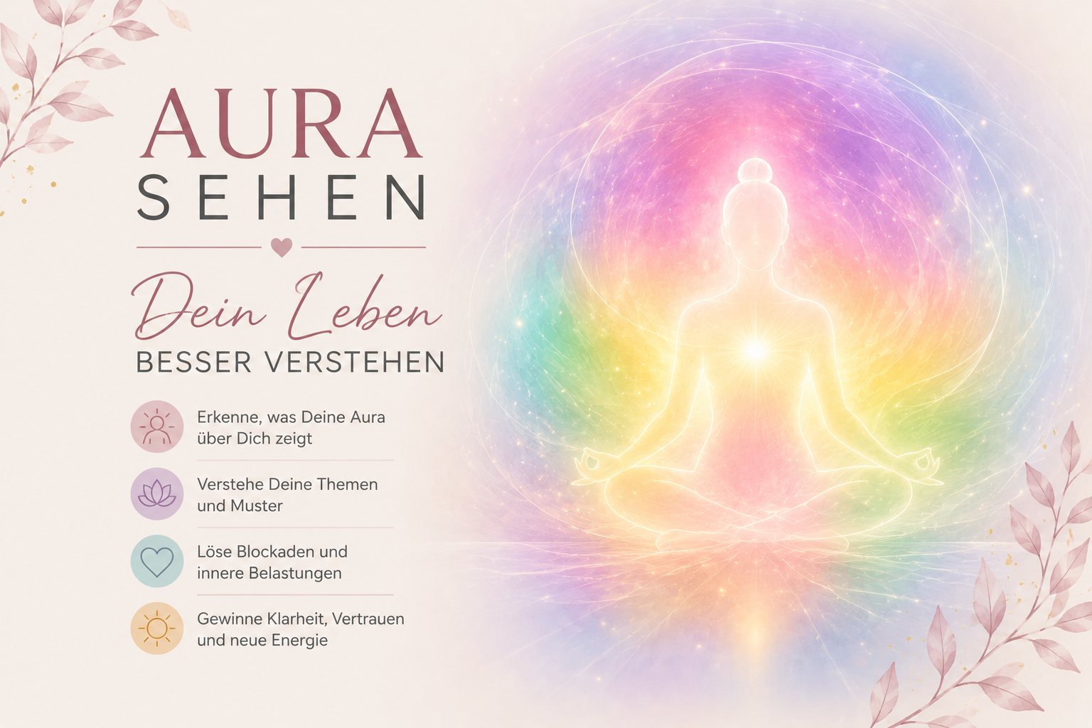 Aura sehen – Dein Leben verstehen und die Ursachen hinter Deinen Erfahrungen erkennen