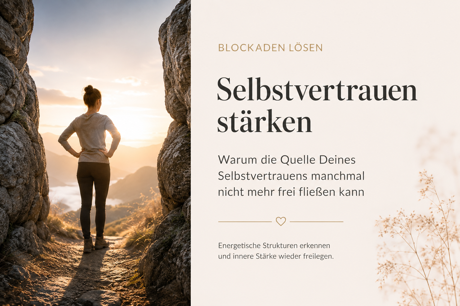 Selbstvertrauen stärken – Warum die Quelle Deines Selbstvertrauens manchmal nicht mehr frei fließen kann