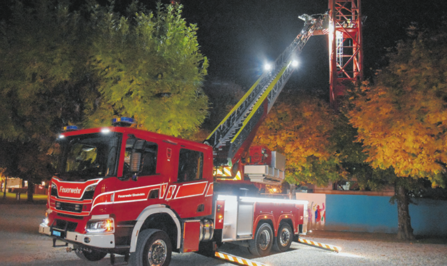 Letzte Hauptübung als Kommandant für Marcel Zehnder