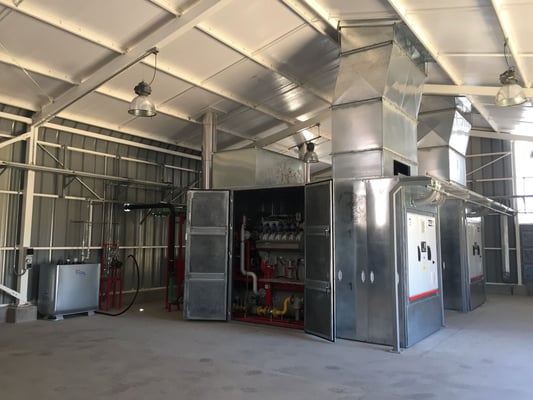 CSTR Lagoon digester poultry manure - biogas generator - Aqualimpia Engineering Germany
