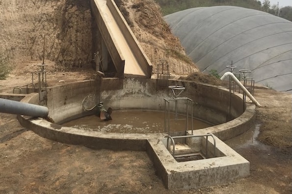 Digester for pig manure -Livestock Manure Swine - biogas