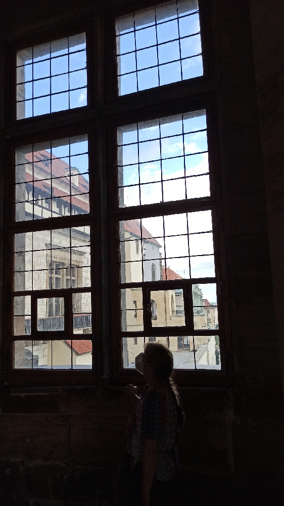 Defenestration, der Prager Fenstersturz... Hier war er 