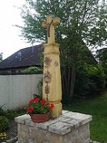Pestkreuz von 1688 bei Friedhofstr. 19