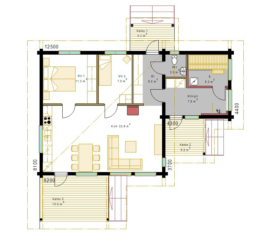 KASTE 74 PLAN