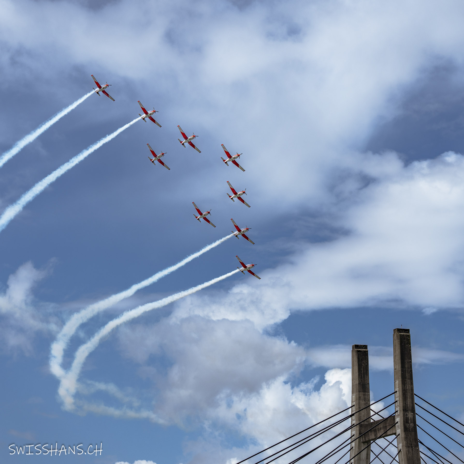 Flugshow in Diepoldsau