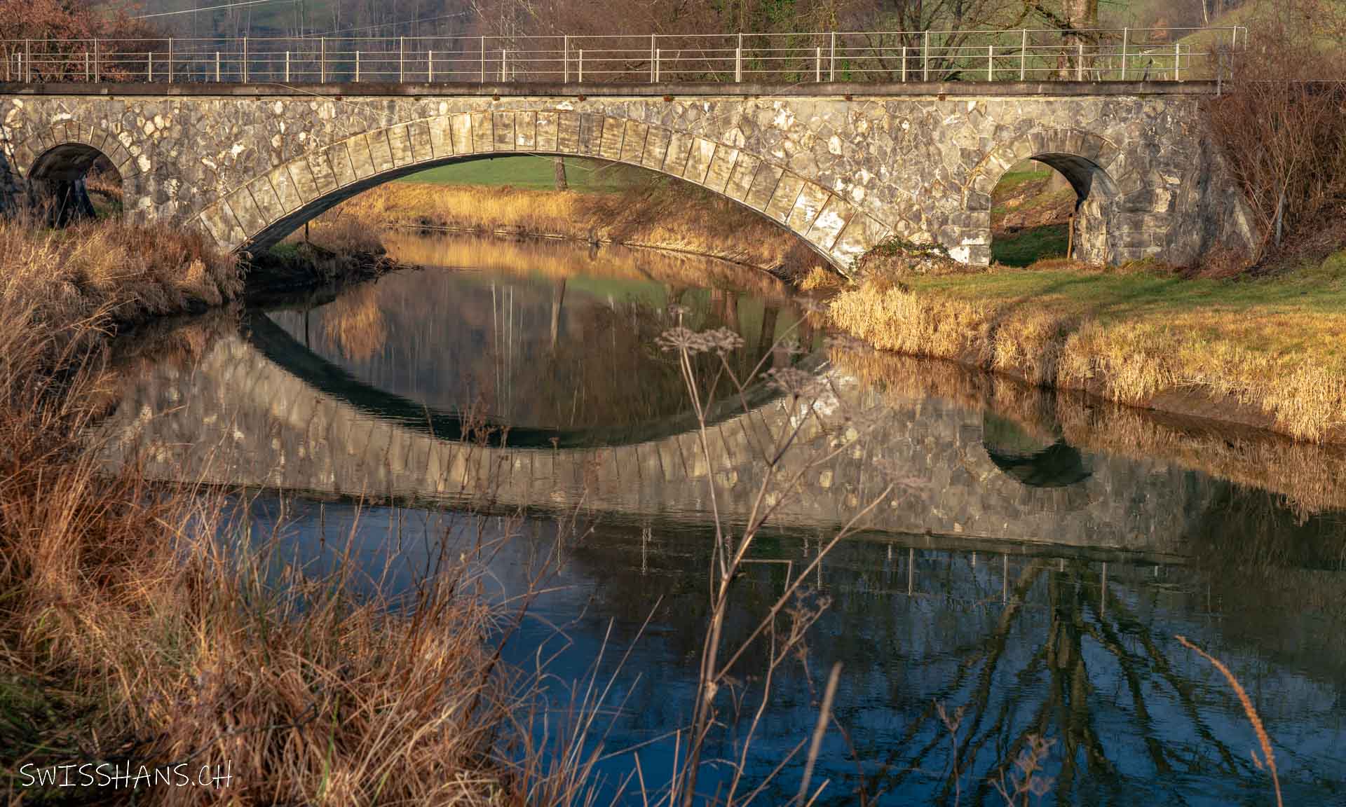 Eisenbahnbrücke bei Rüthi