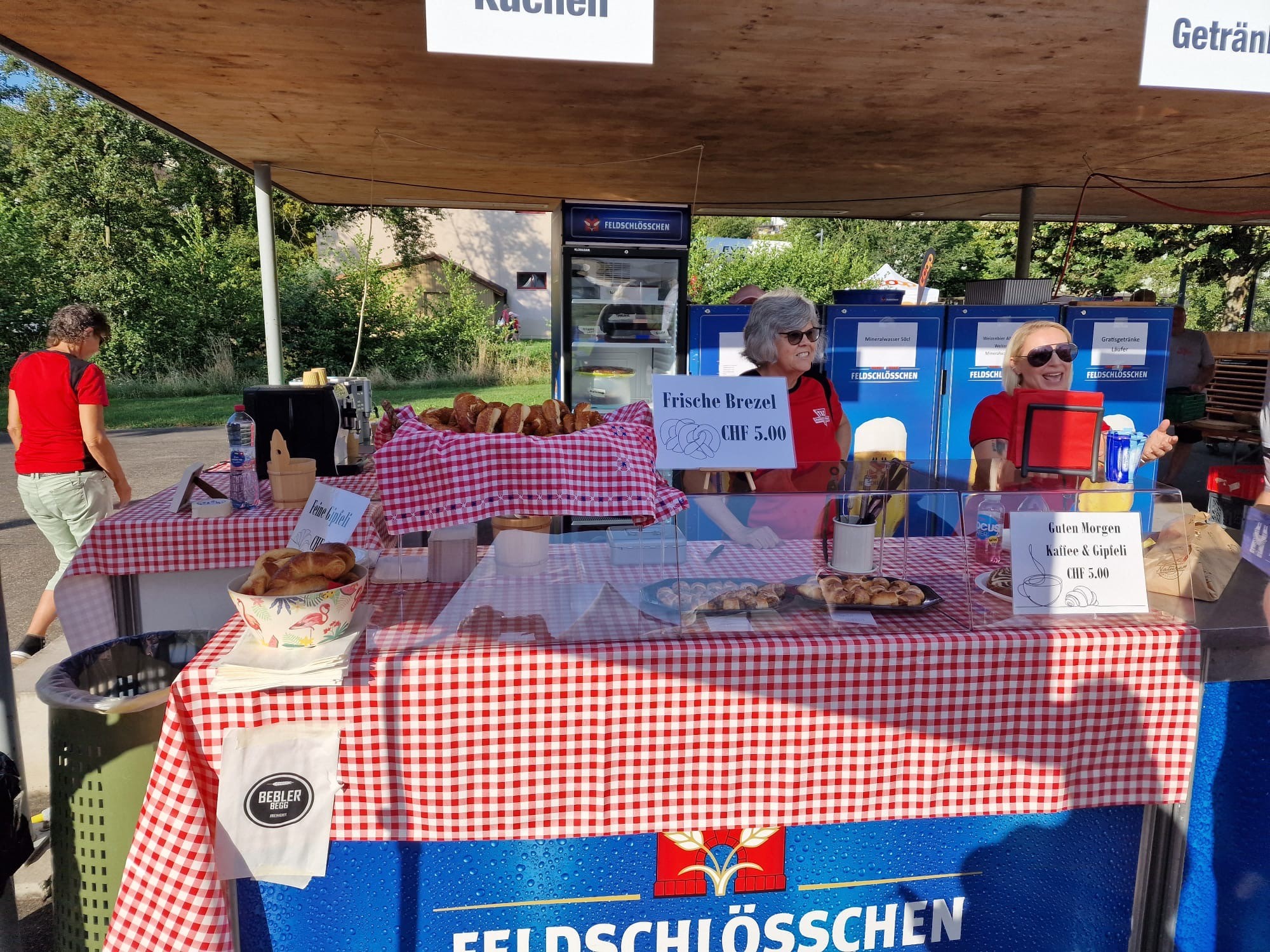Kuchenstand am Halbmarathon
