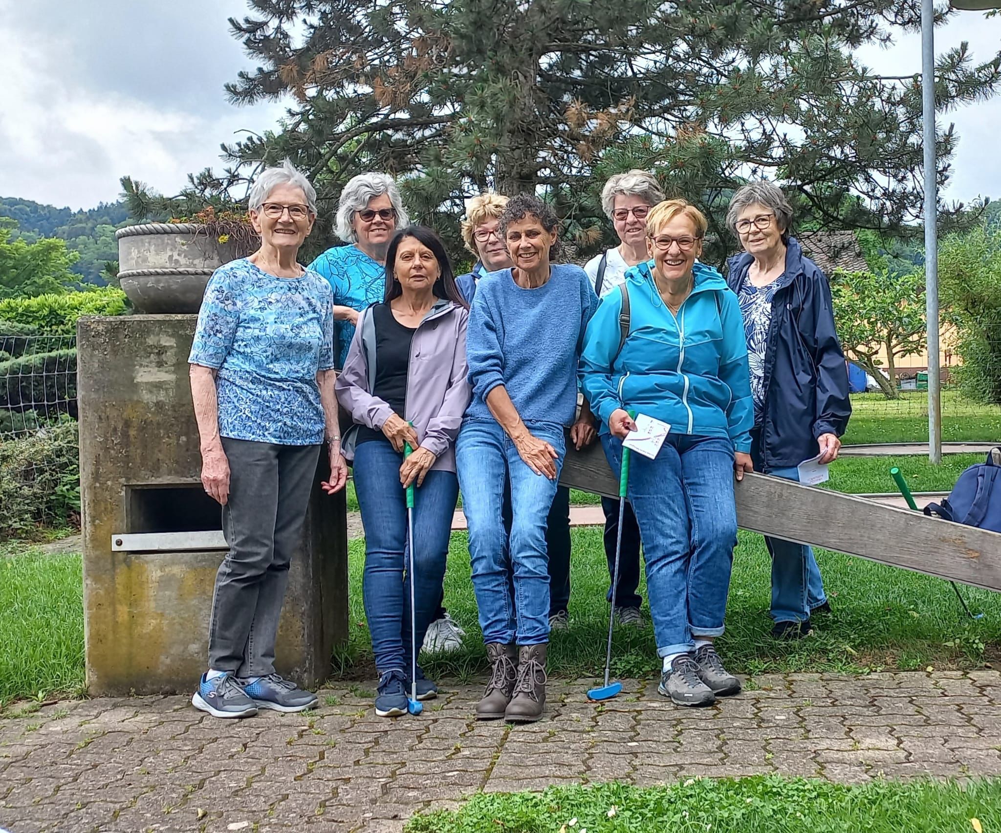 Freizeitgruppe: Minigolf