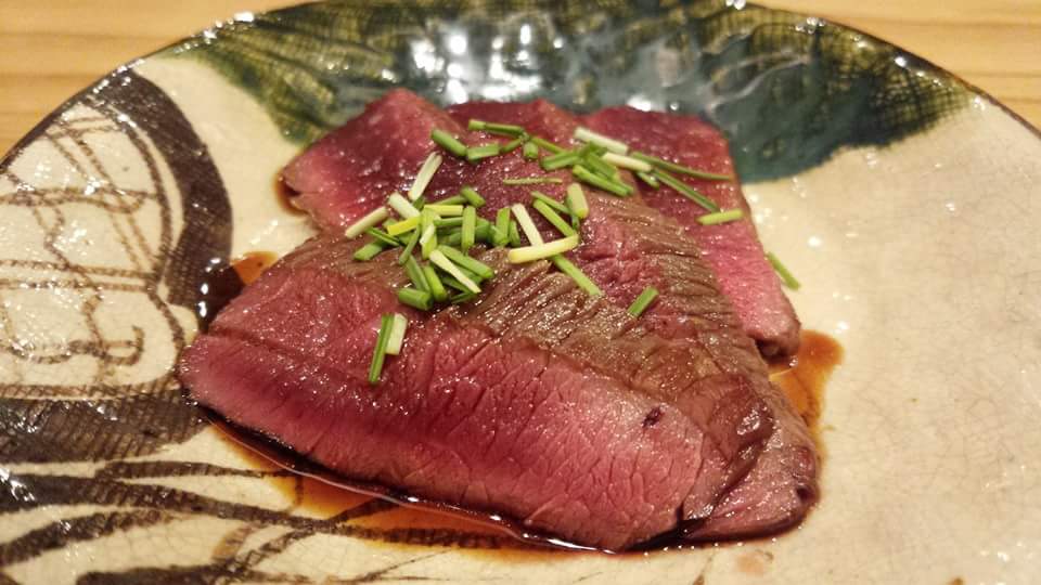 鹿肉タタキ