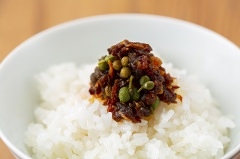 ぶどう山椒食べる辣油