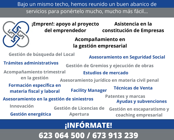 servicios de apoyo al emprendedor